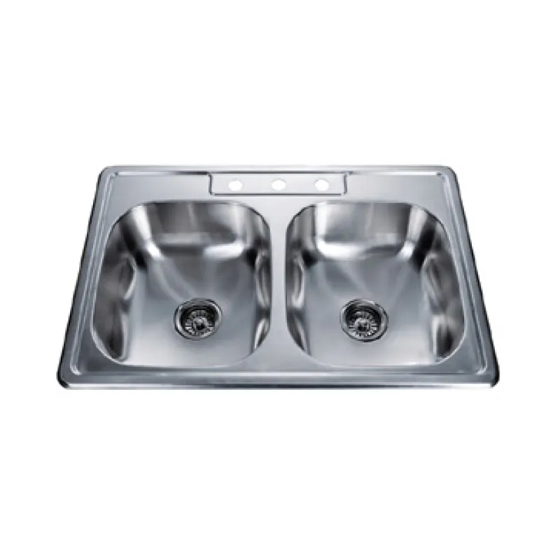 PILETA KTH ( 80332232 ) SATIN DOBLE TANQUE EMPOTRAR