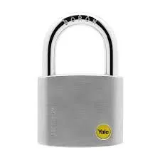 CANDADO YALE Y120/40/125/CJ CROMADO / SATINADO 40 MM