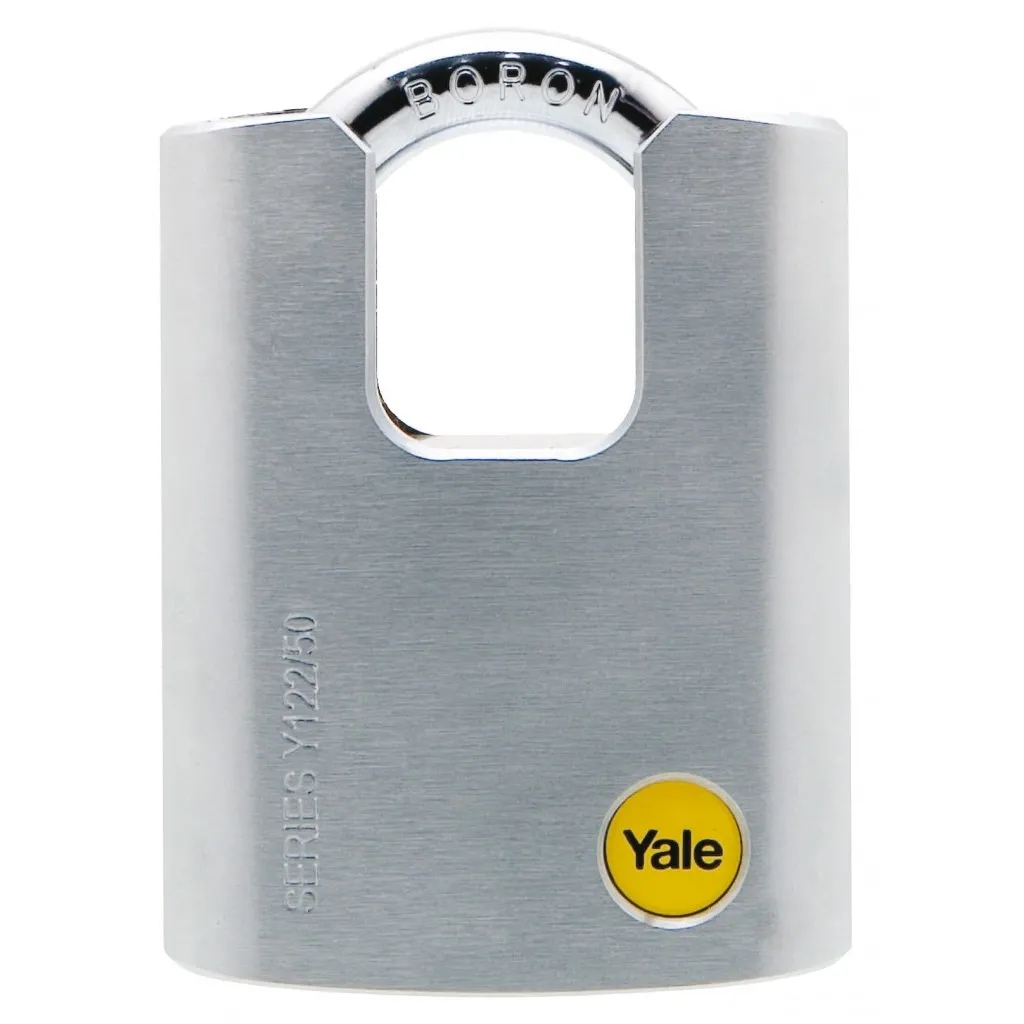 CANDADO YALE Y122/50/123 SEGURIDAD ARCO PROTEGIDO 50 MM