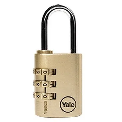 CANDADO YALE Y151/30 COMBINACION BRONCE 30 MM