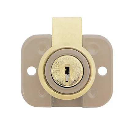 CERRADURA YALE 9660HE PARA GAVETA DE MADERA