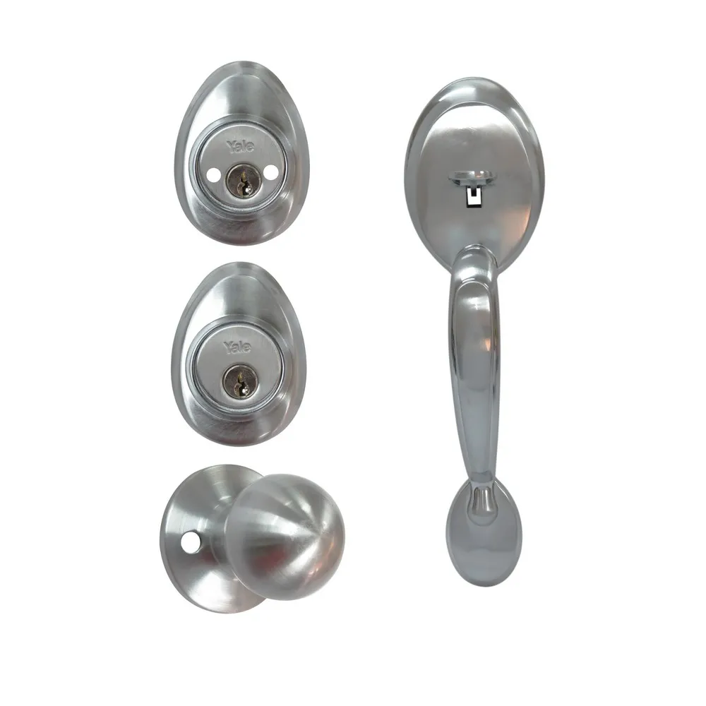 TIRADERA YALE 8052-US26D ALUMINIO LLAVE / LLAVE