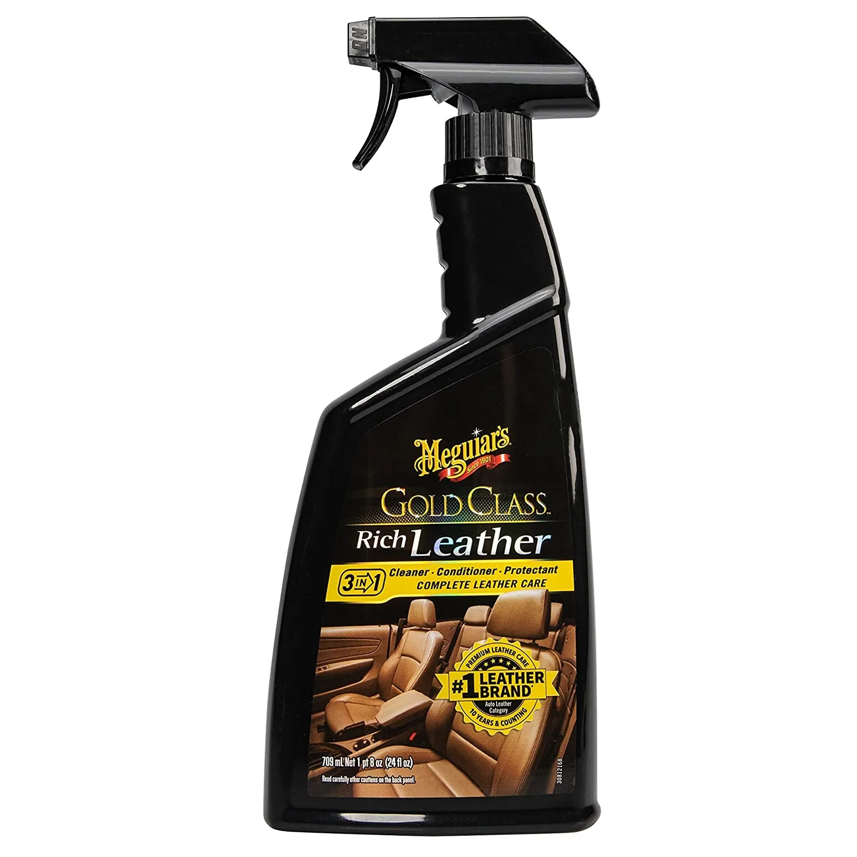 LIMPIADOR MEGUIARS G10916-01 PARA CUEROS GOLD CLASS RICH LEATHER SPRAY 5.2 ONZAS