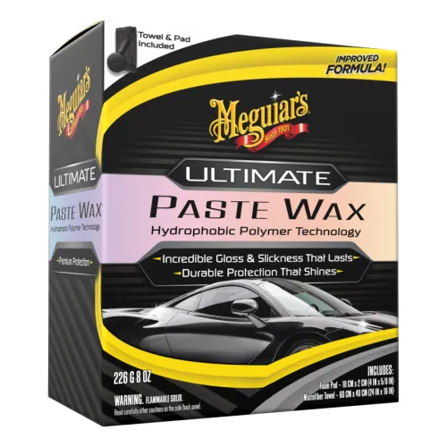 MEGUIARS G210608-01 CERA EN PASTA P/ AUTO CAJA 226G