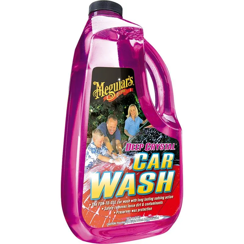 SHAMPOO MEGUIARS G10464-01 CRYSTAL CAR WASH 1.89 LITROS
