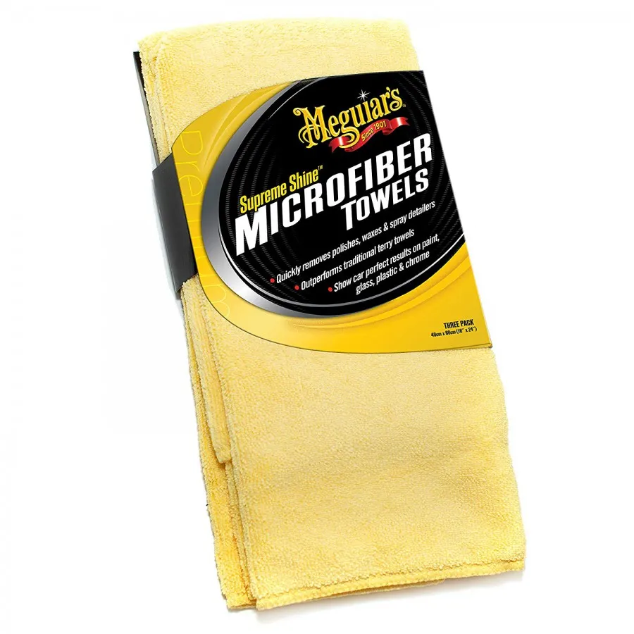 PAÑO MEGUIARS X2010-01 MICROFIBRA SUPREME SHINE MICROFIBER TOWEL UNIDAD