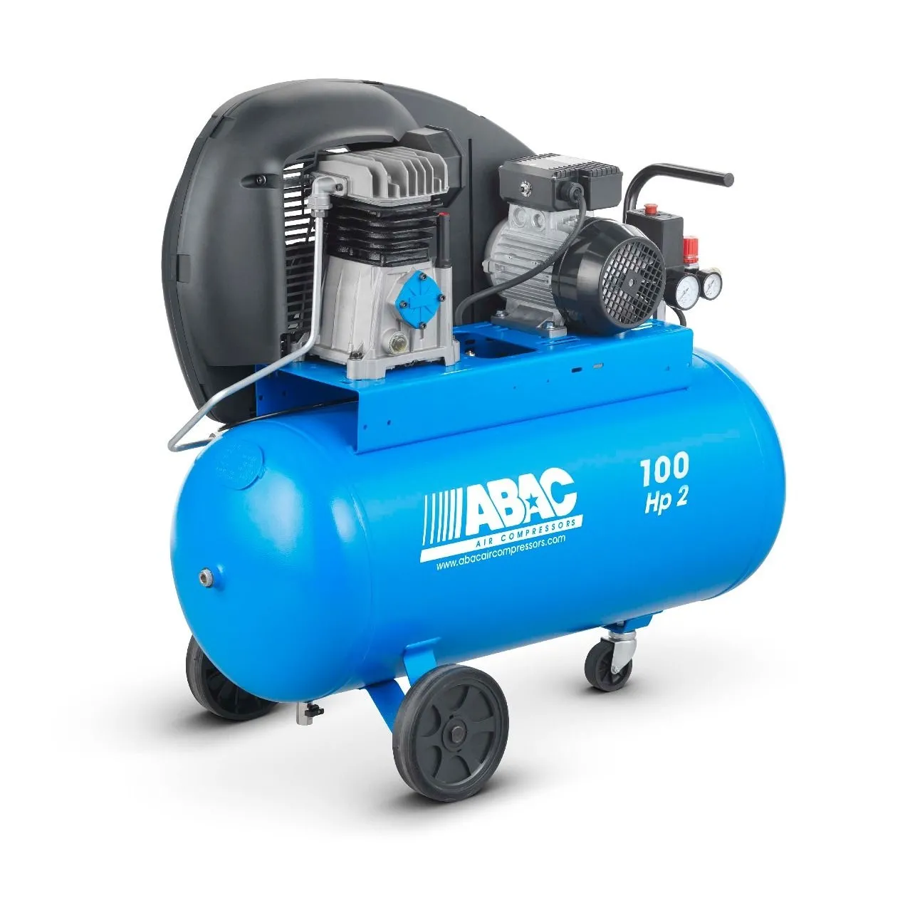 COMPRESOR ABAC A29  2 HP 100 LITROS 120 V HORIZONTAL 8.2 CFM