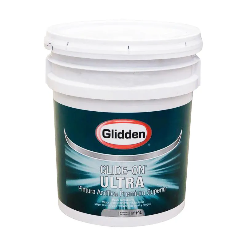 PINTURA GLIDE-ON ULTRA LATEX SATIN PREPARADO 20 LITROS
