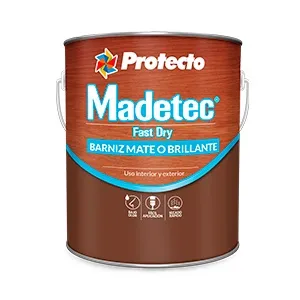 BARNIZ PROTECTO MADETEC MD9410 ACRILICO TRANSPARENTE MATE 1/4
