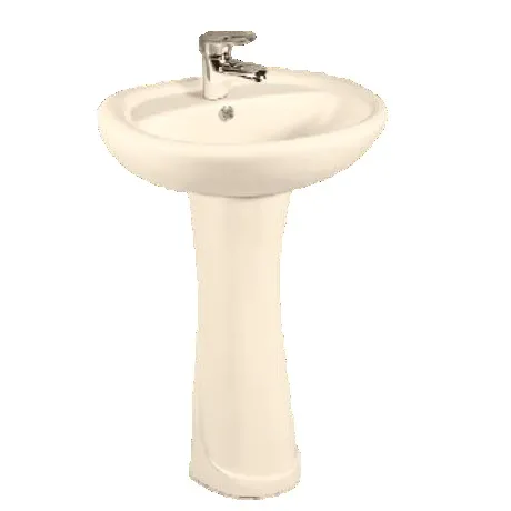 LAVATORIO C&B MAYA BONE CON PEDESTAL