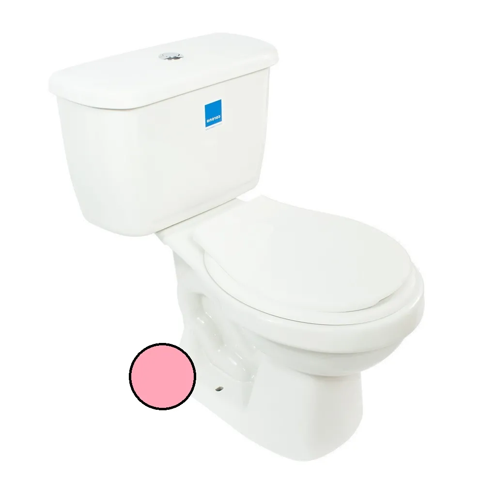 INODORO CORONA ACUACER REDONDO ROSA 125