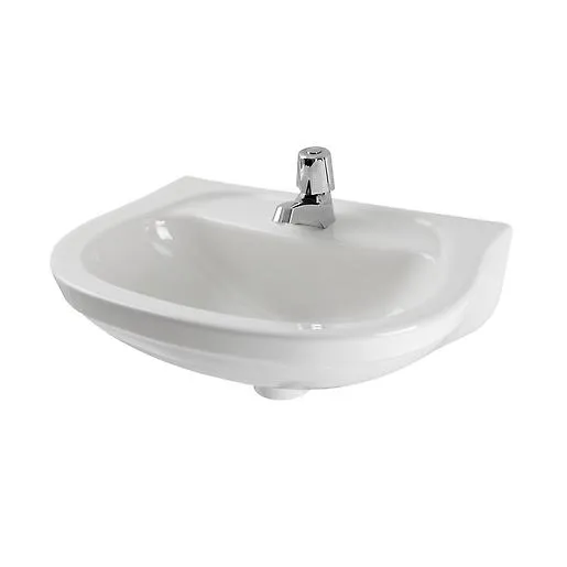 LAVATORIO CORONA ACUACER BLANCO 100 SIN PEDESTAL