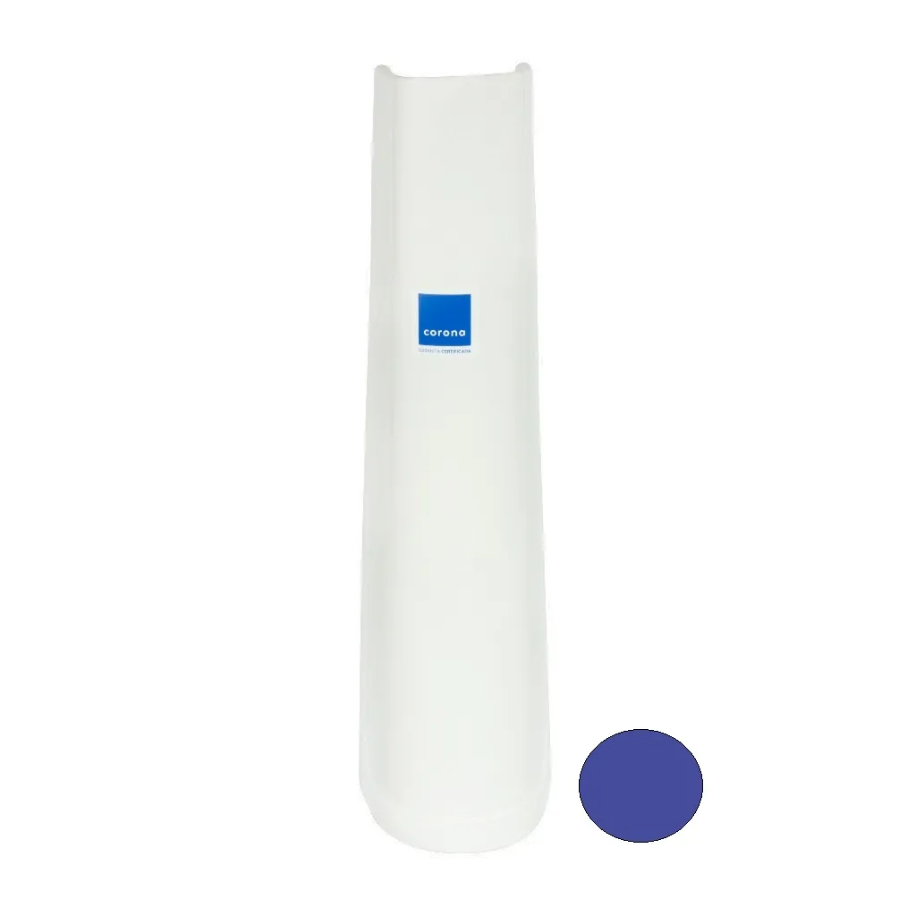 PEDESTAL CORONA ACUACER AZUL 116 PARA LAVATORIO