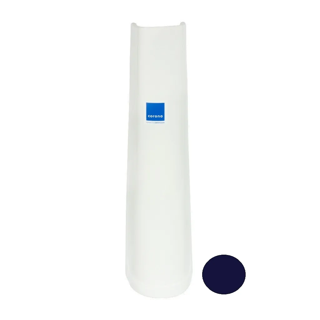 PEDESTAL CORONA ACUACER AZUL OSCURO 118 PARA LAVATORIO