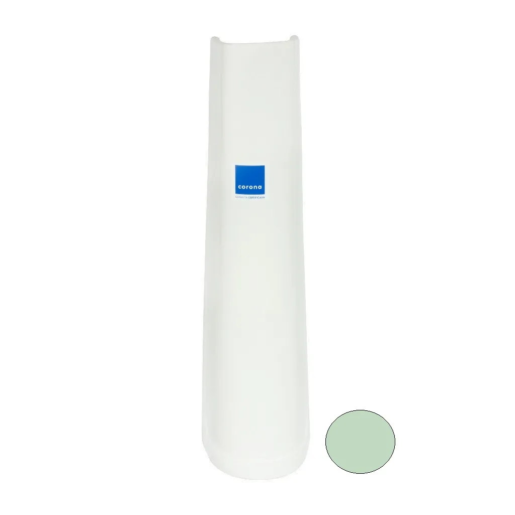 PEDESTAL CORONA ACUACER VERDE CLARO 141 PARA LAVATORIO