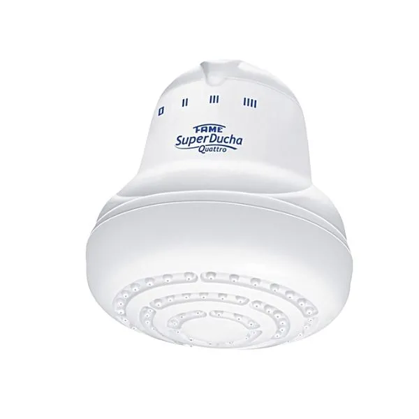 DUCHA FAME QUATRO 4 TEMPERATURAS 5400 W BLANCA 127 V CON MANGUERA