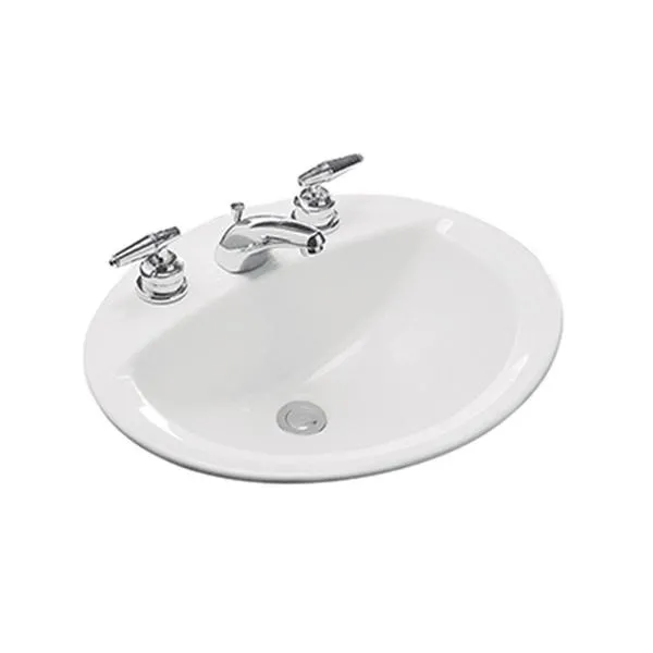 LAVATORIO CORONA MARSELLA EMPOTRAR BLANCO 8