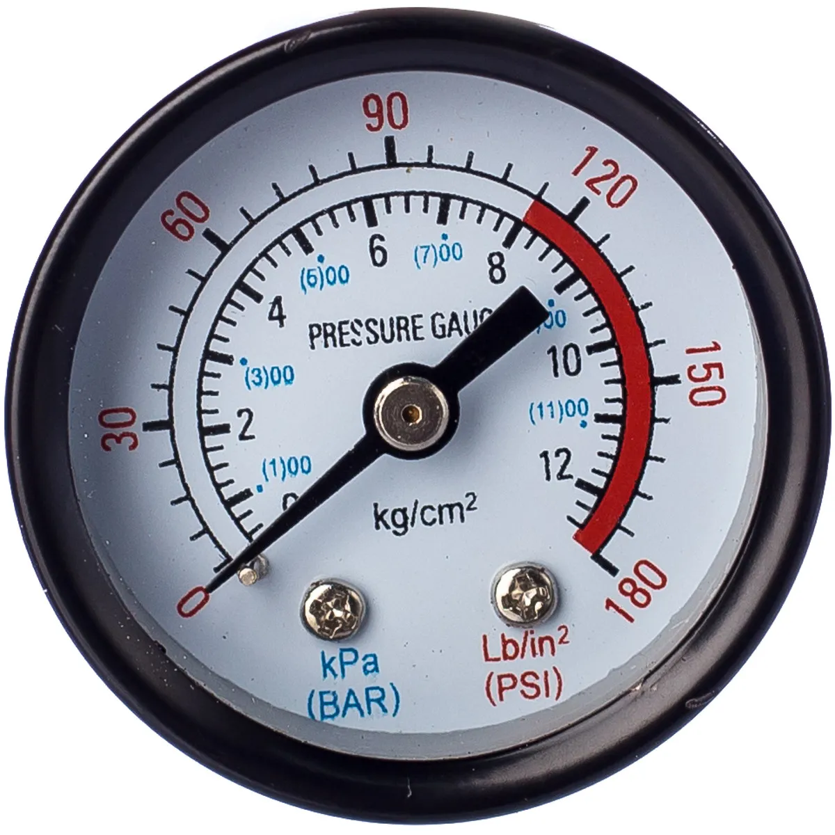 MANOMETRO AR TOOLS GV4012AR PARA COMPRESOR 0-180 PSI 1 1/2