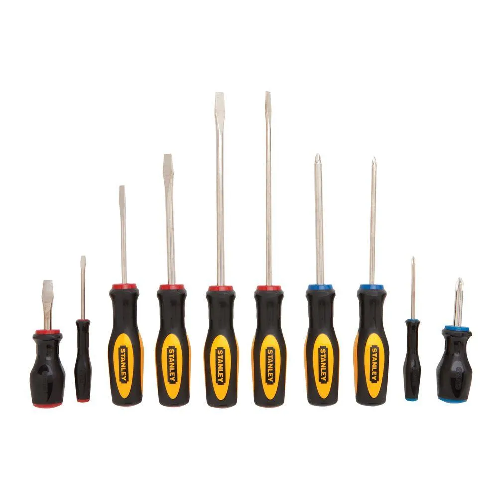 DESATORNILLADOR STANLEY 60-100 SET 10 PIEZAS