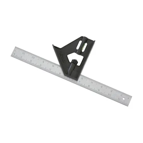 ESCUADRA STANLEY 46-012 UNIVERSAL PLASTICA 12