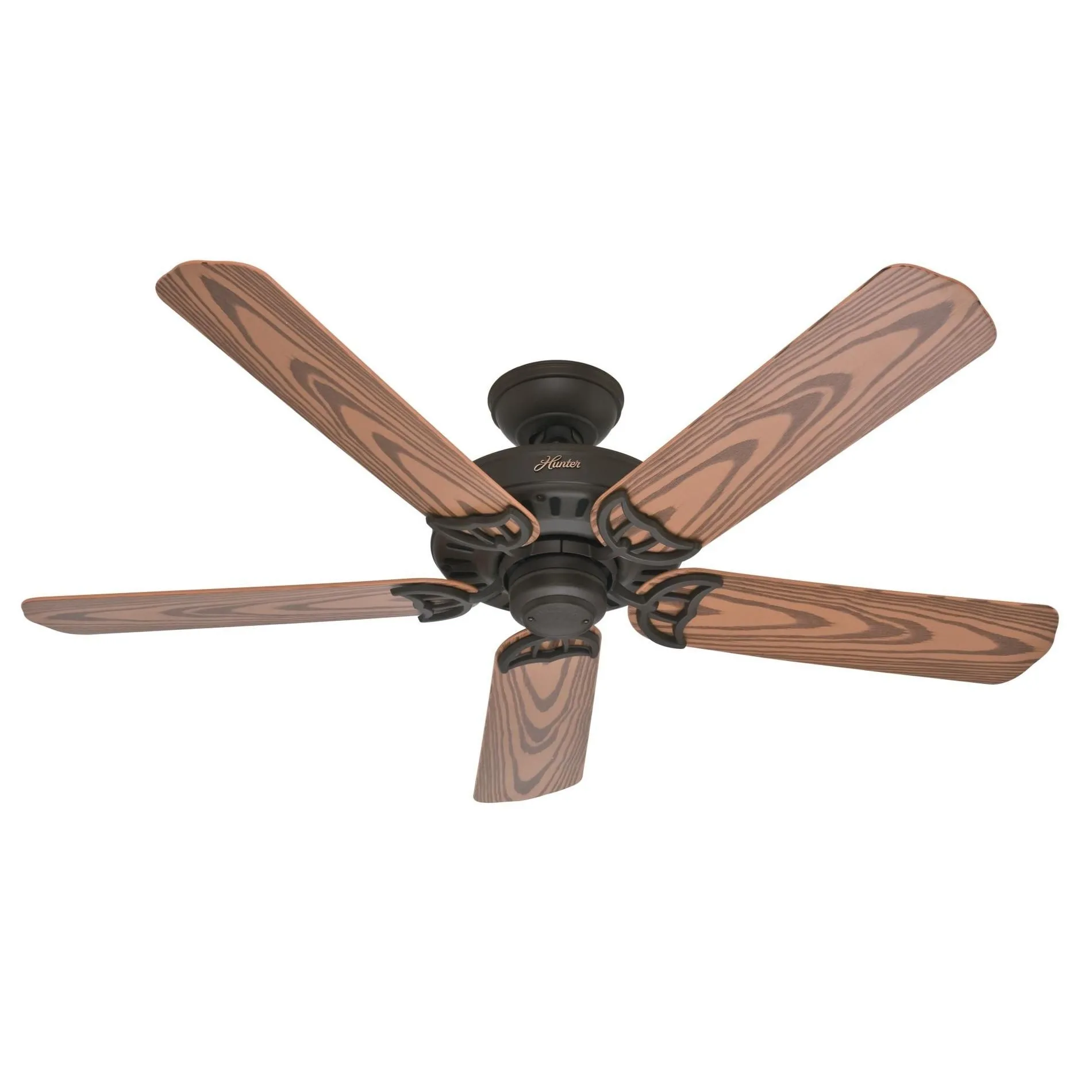 VENTILADOR HUNTER 53126 BRIDGEPORT ROBLE TECHO 52