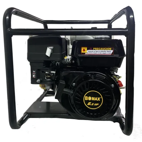 BOMBA BOMAX BMP-50 GASOLINA PARA AGUA 6.5 HP SALIDA 2
