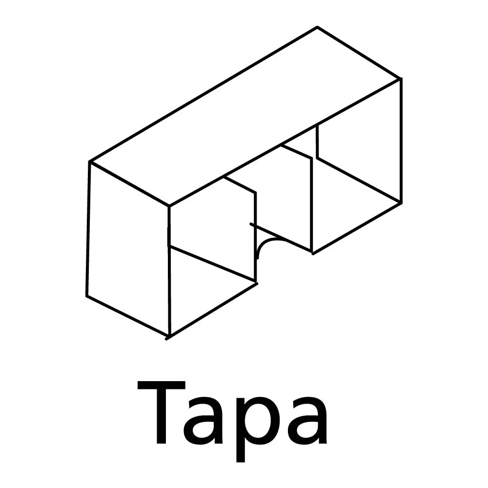 TAPA FINAL JSL TT3010B PARA CANALETA 10 MM * 30 MM