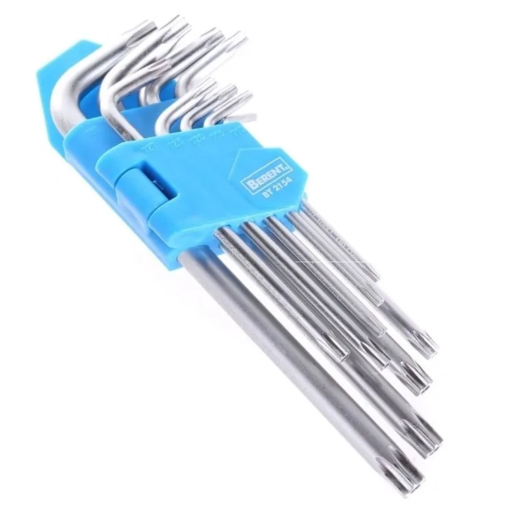LLAVES TORK BERENT BT2154 SEGURIDAD SET 9 PIEZAS