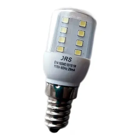 BOMBILLO LED JRS 16SMD 1W 115V E-14 PARA REFRIGERADOR