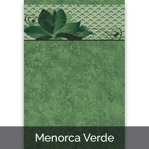 AZULEJO MENORCA VERDE #1  20 CM * 29.5 CM CAJA 1 M2