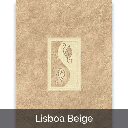 AZULEJO LISBOA BEIGE #2  20 CM * 30 CM CAJA 1 M2