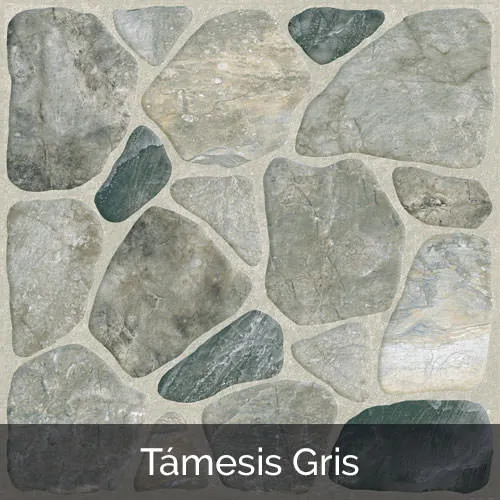 PISO CERAMICO TAMESIS GRIS 45 CM * 45 CM CAJA 1.22 M2