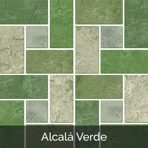 PISO CERAMICO ALCALA VERDE 33 CM * 33 CM CAJA 1.33 M2