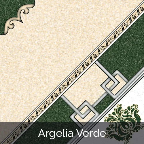 PISO CERAMICO ARGELIA VERDE 33 CM * 33 CM CAJA 1.33 M2