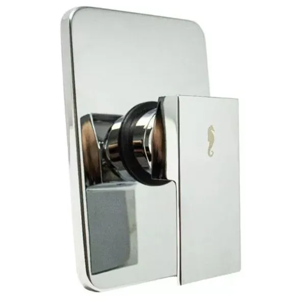 LLAVE RUGO 36-MCC MONOCOMANDO EMPOTRAR CROMADA RECTANGULAR PARA BAÑO