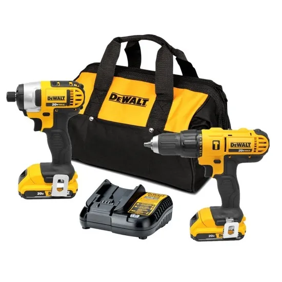 COMBO DEWALT DCK222D2 INALAMBRICO ( TALADRO DCD776 20V 1/2