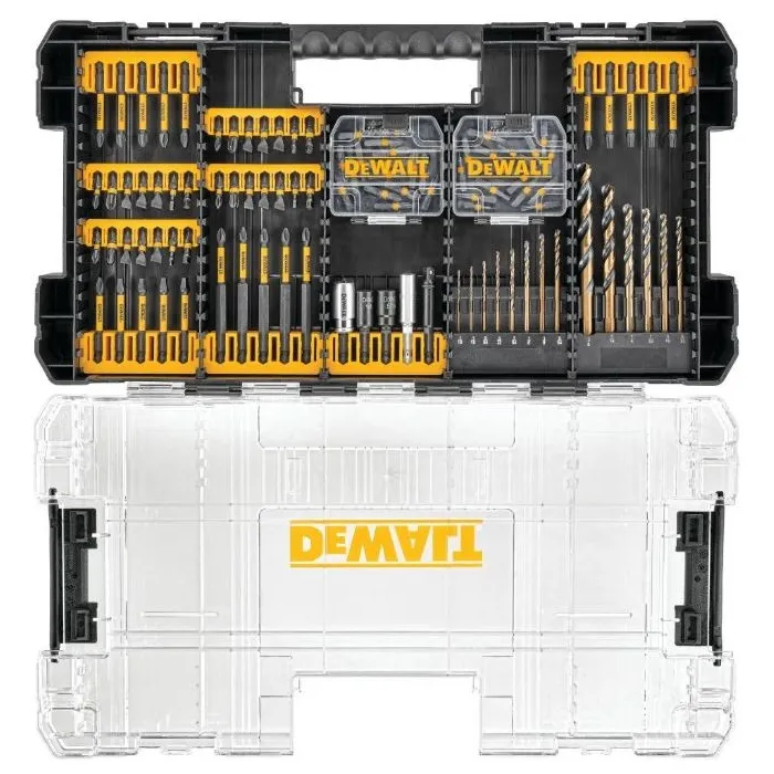 PUNTAS DEWALT DWANGFT100SET FLEX TORQ SET 100 PIEZAS