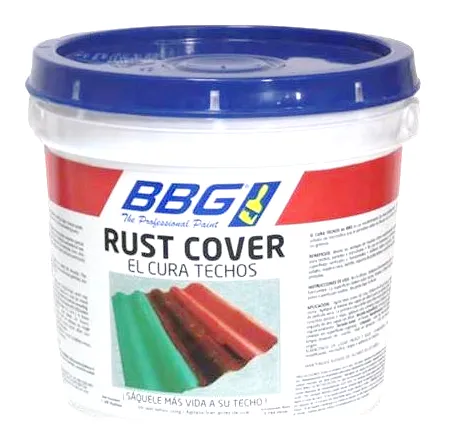 PINTURA BBG. RUST COVER PARA TECHO VERDE OXIDO GALON
