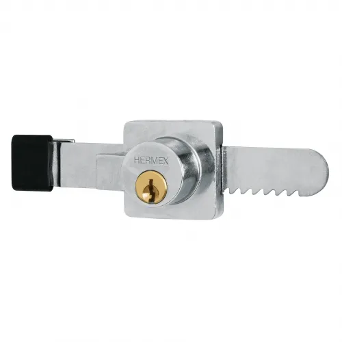CERRADURA HERMEX CV-10 CROMADA PARA VITRINA
