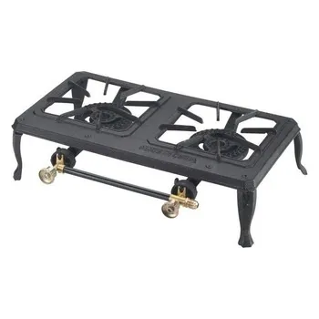 ESTUFA ELECTRIC GB-02/1 DE GAS HIERRO NEGRO 2 QUEMADORES