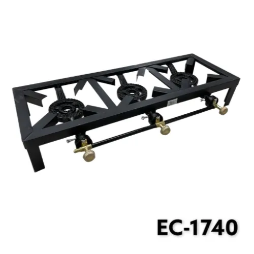ESTUFA ELECTRIC GB-03/1 DE GAS HIERRO NEGRO 3 QUEMADORES