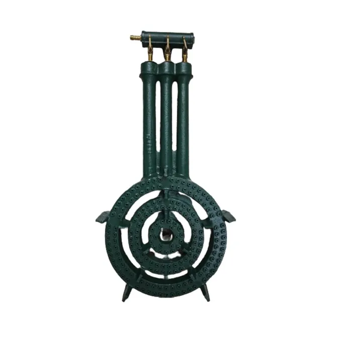 QUEMADOR ELECTRIC PGB-103 HIERRO NEGRO A GAS 3 VALVULAS 9
