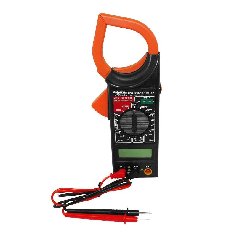 MULTIMETRO FULGORE FP0076 DIGITAL GANCHO 750 V