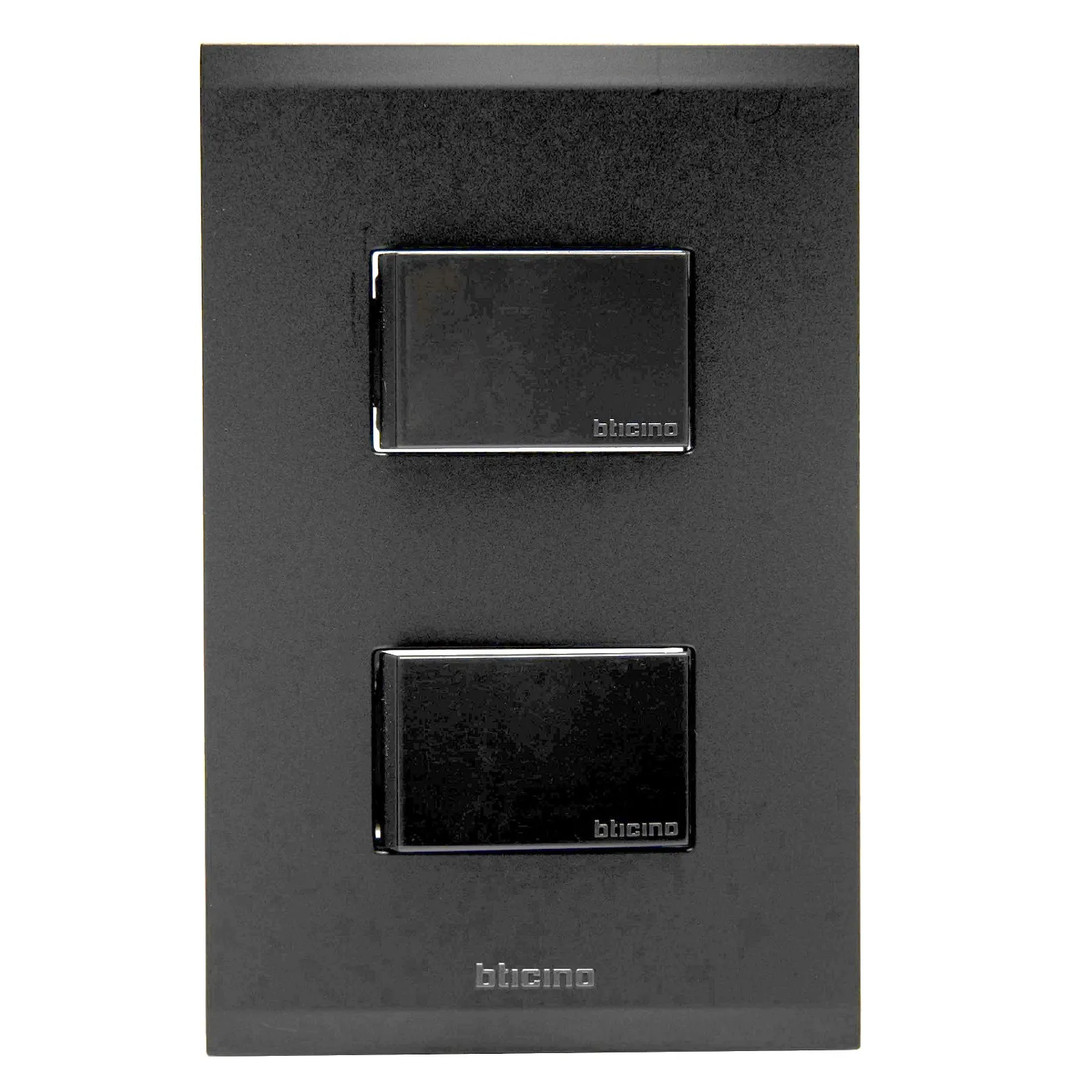 APAGADOR BTICINO NOBILE AF2200EANG DOBLE NEGRO 15 A