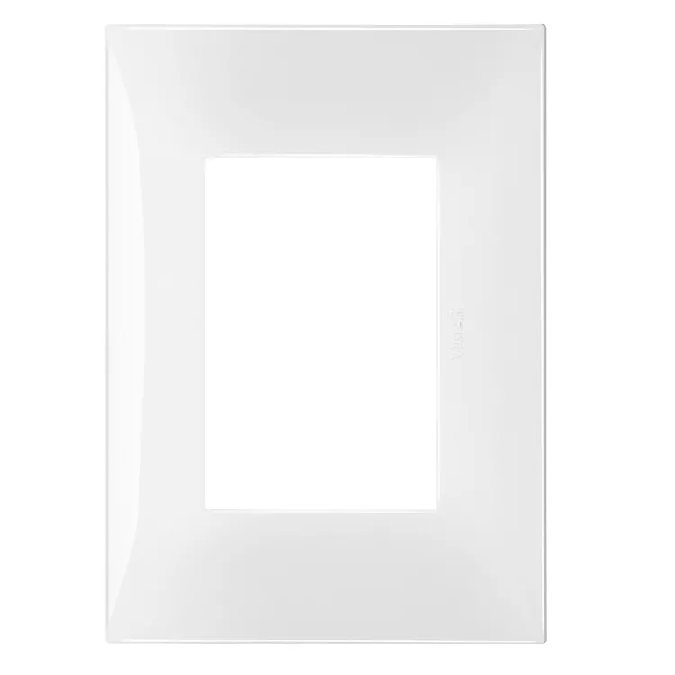 PLACA VIMAR 09673.01 NEVE-UP BLANCO 3 MODULOS