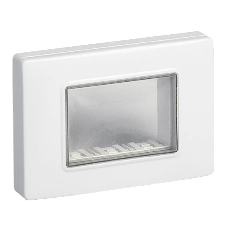 PLACA VIMAR 14943.01 NEVE-UP BLANCA PARA INTEMPERIE 3 MODULOS IP55
