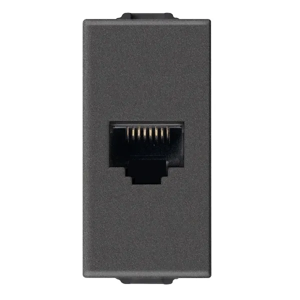 TOMA VIMAR 09339.14.CM NEVE-UP RJ-45 CARBON CAT6 PASTILLA