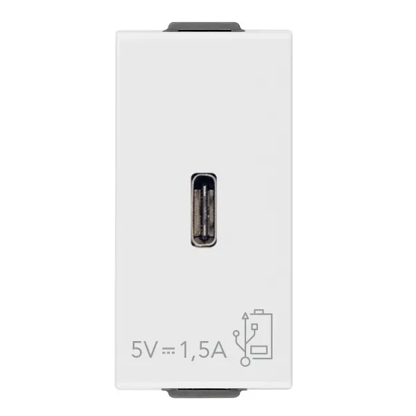TOMA VIMAR 09292.C NEVE-UP USB TIPO-C BLANCO PASTILLA