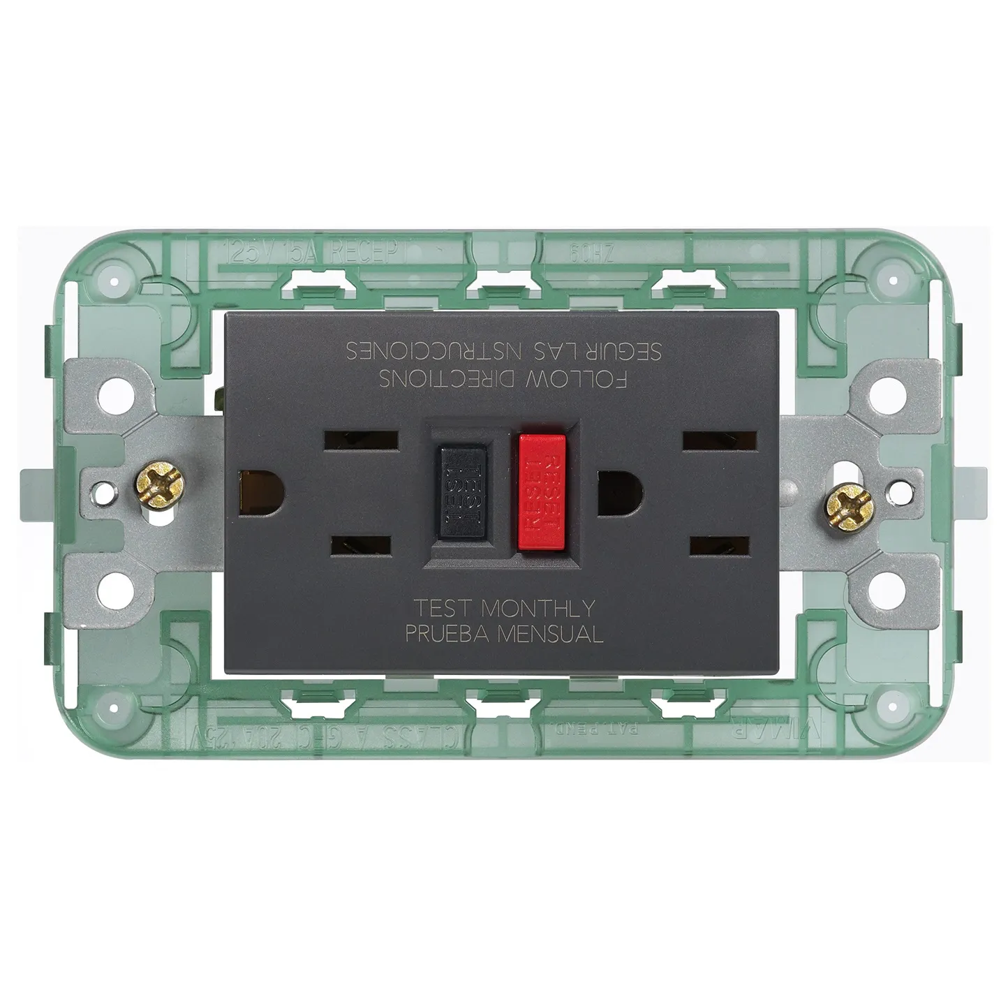 TOMA VIMAR 00296.CM NEVE-UP DOBLE FALLA TIERRA CARBON 15 A