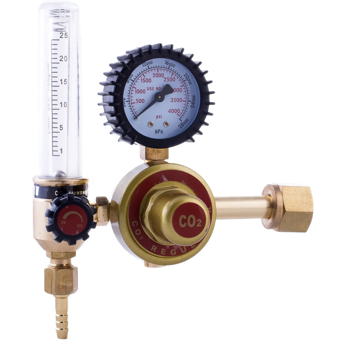 FLUJOMETRO KIMPIN 7698 PARA CO2 HEMBRA